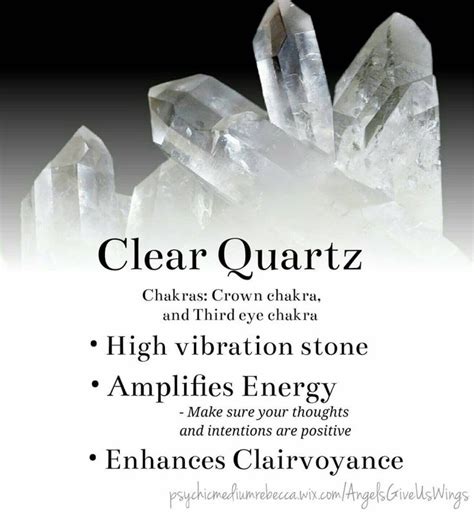clear crystal healing properties